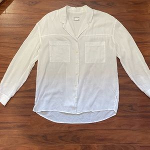 Frank and Oak Button Down Linen Shirt